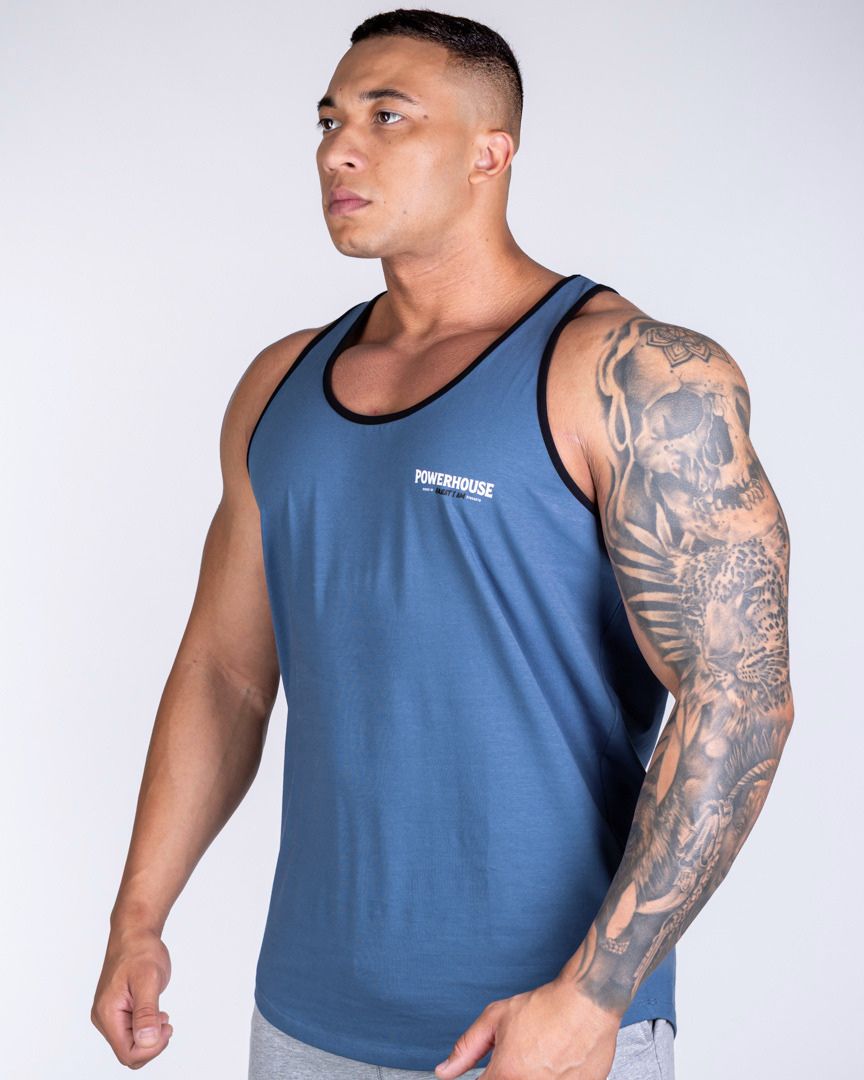 TANKTOP POWERHOUSE BLUE - Image 3