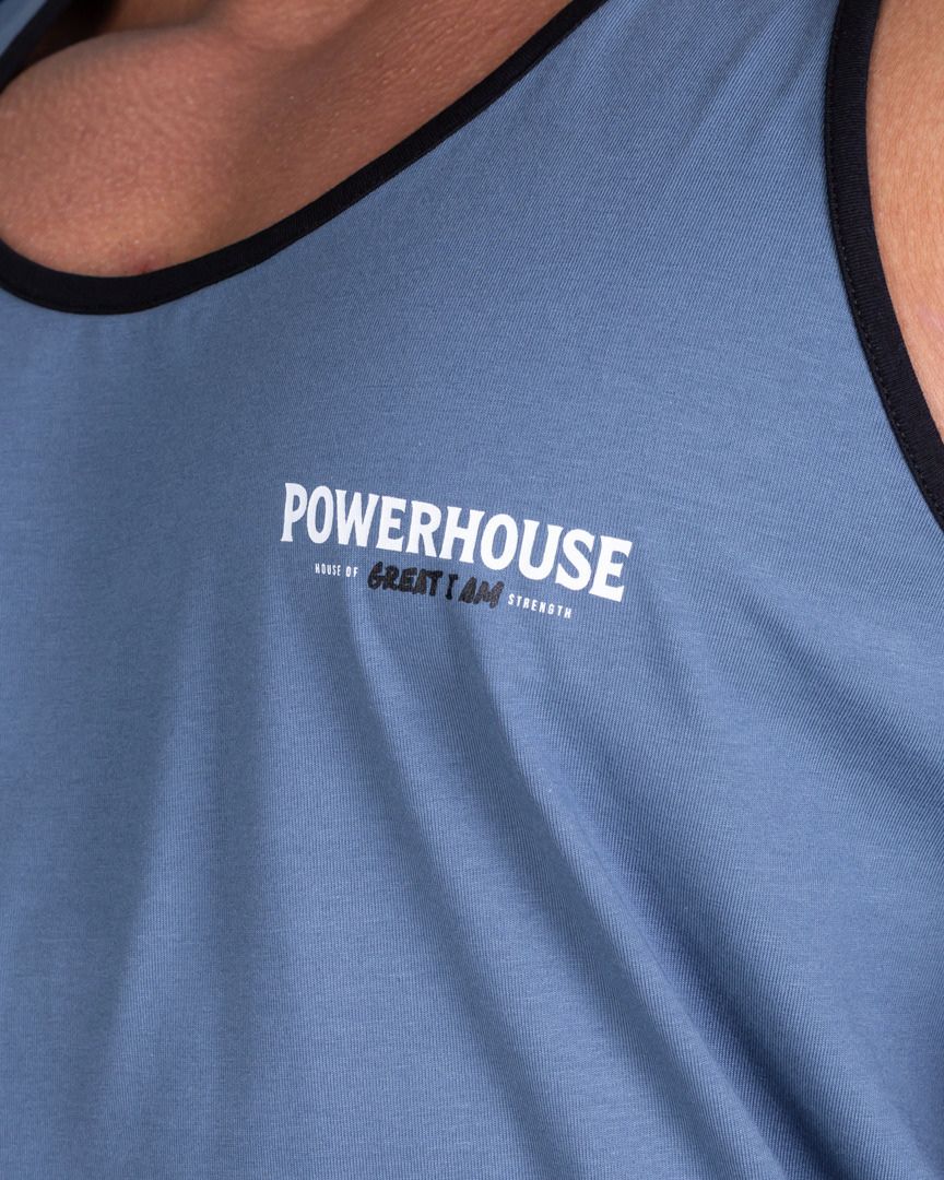 TANKTOP POWERHOUSE BLUE - Image 5