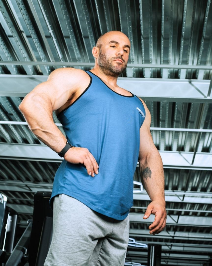 TANKTOP POWERHOUSE BLUE - Image 8