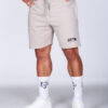 EVERYDAY GRTM SHORTS BEIGE - Great I Am