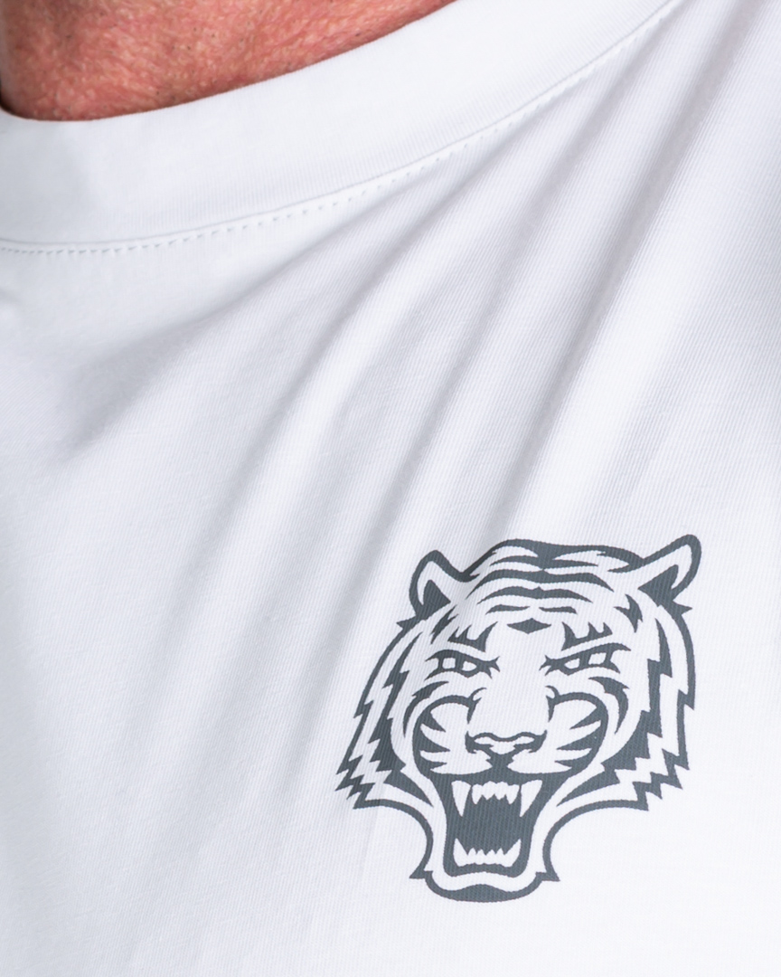 OVERSIZED T-SHIRT BICEPS OVER FEELINGS LIGHT GREY - Image 4