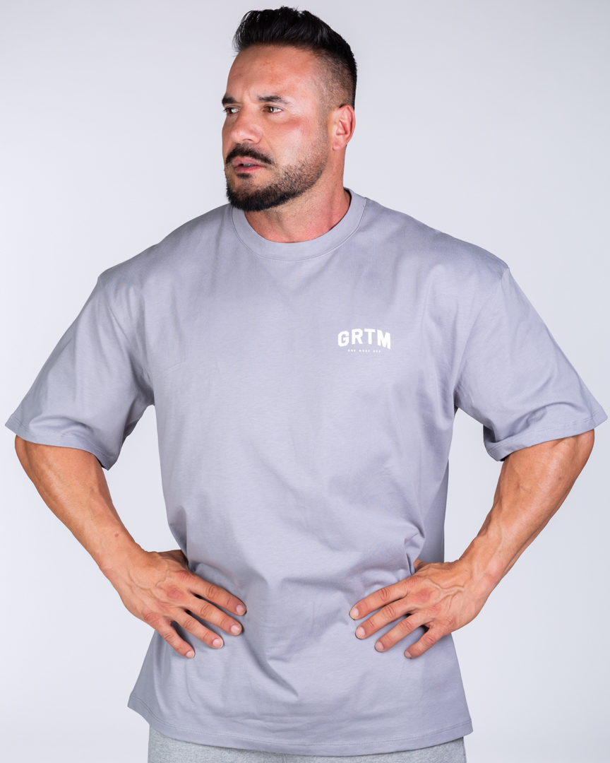 OVERSIZED T-SHIRT GRTM DARK GREY