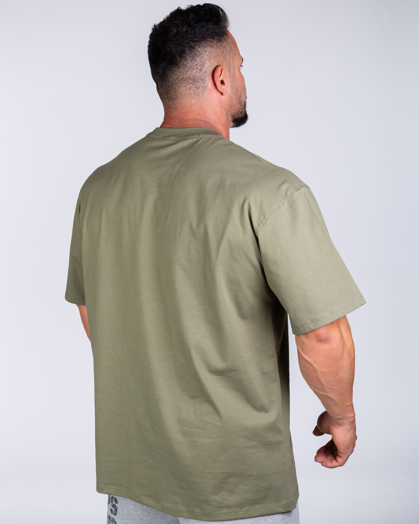 Alternative view of OVERSIZED T-SHIRT GRTM GREEN