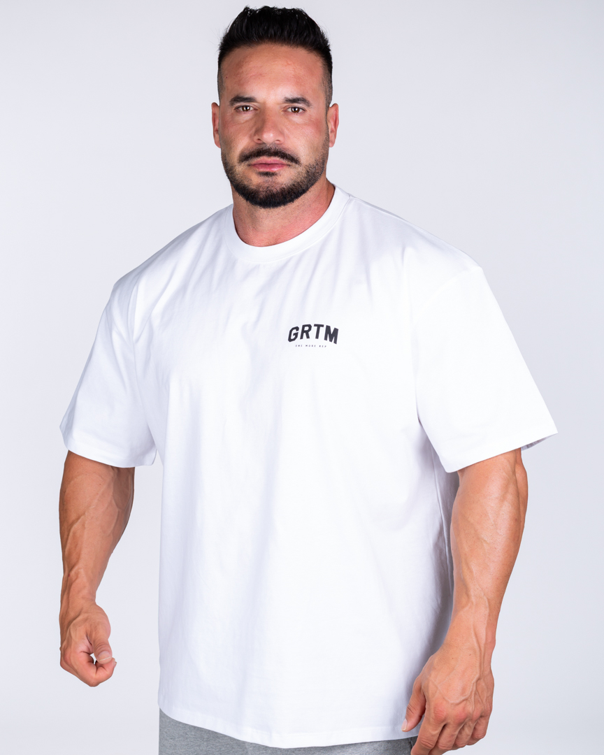 OVERSIZED T-SHIRT GRTM WHITE