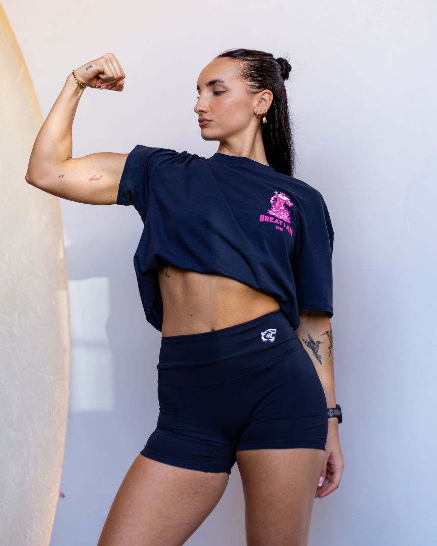 OVERSIZED T-SHIRT ONLY DISCIPLINE NAVY - Image 7