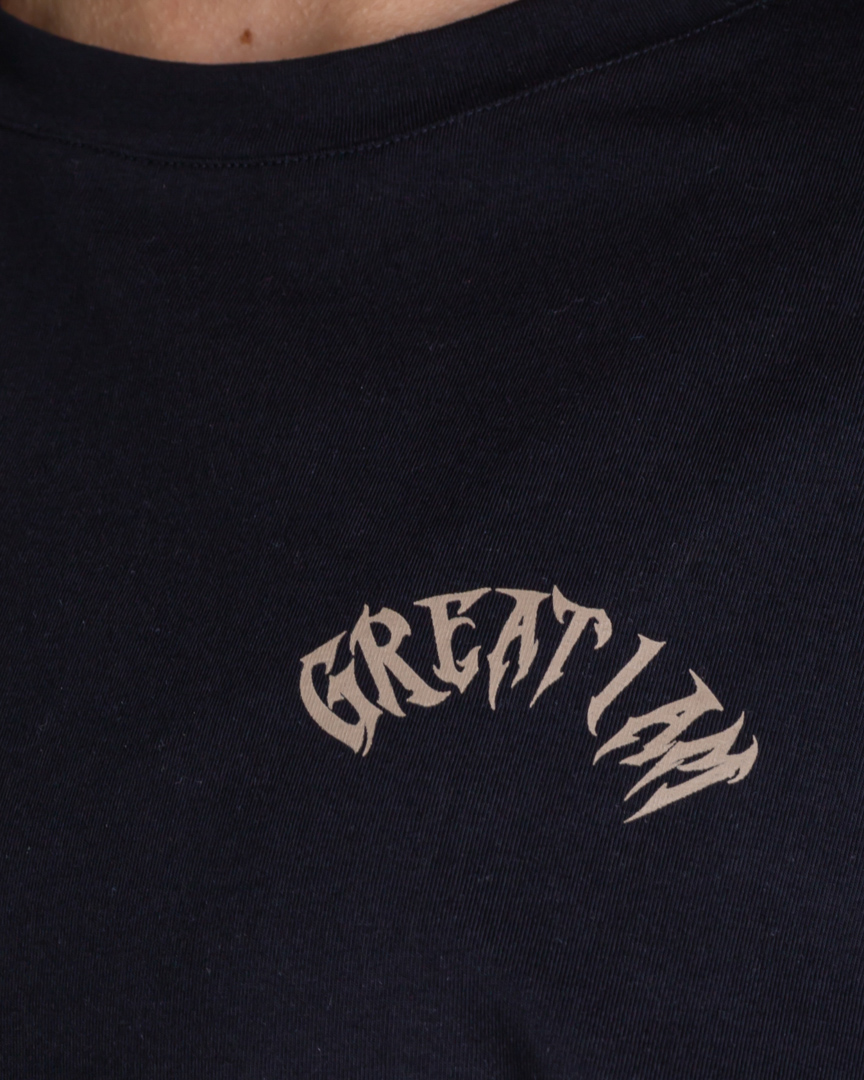 OVERSIZED T-SHIRT NOT GIVEN BLACK - Image 5