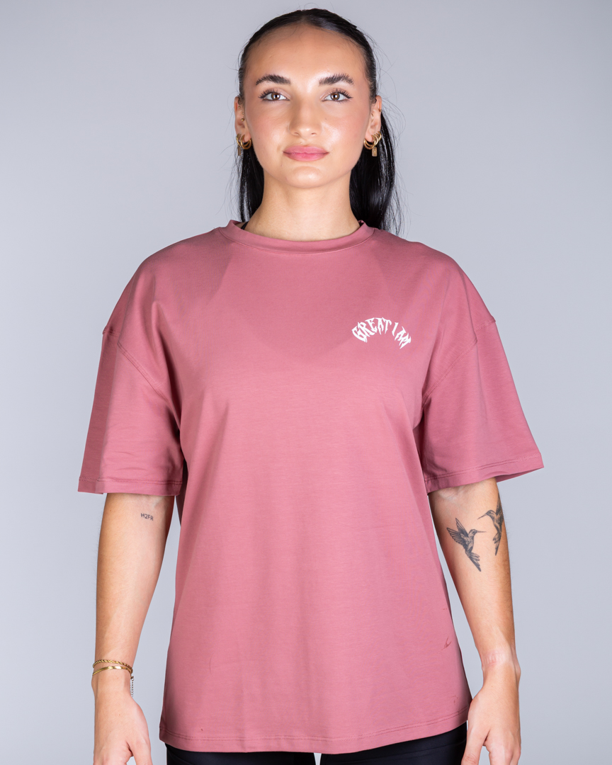 OVERSIZED T-SHIRT NOT GIVEN MAUVE - Image 6